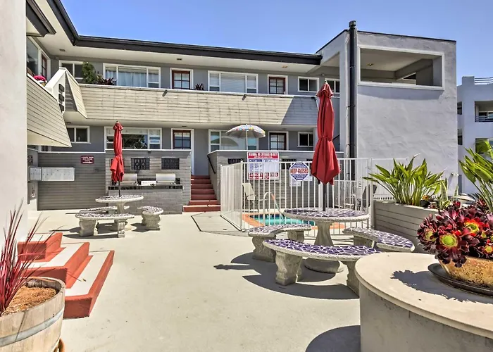 San Diego Hub With Bay Views - 1 Block To Beach!